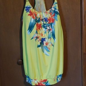 Tankini Top with No Wire Bra